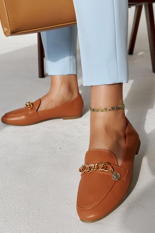 Šiltai rudi Scaletta grandininiai...