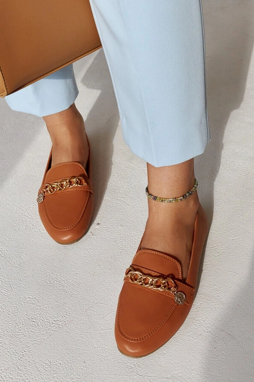 Šiltai rudi Scaletta grandininiai...