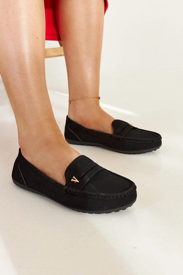 Juodi mokasinai su matine... 2