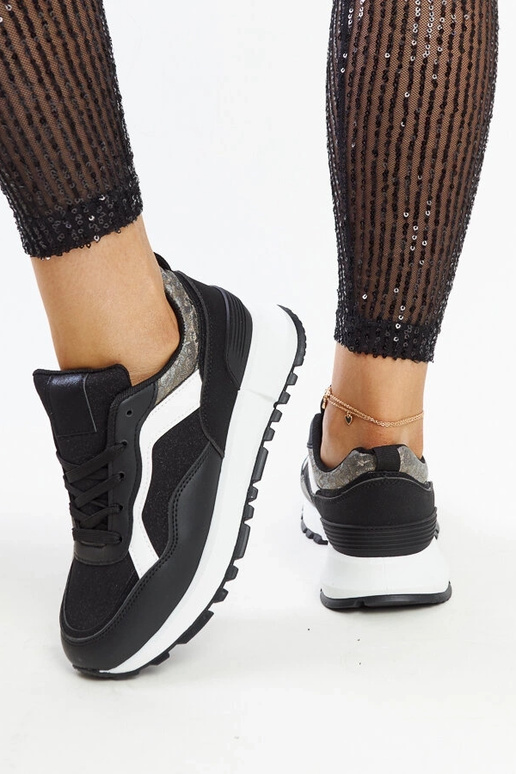 Evelia juodi blizgantys platforminiai...