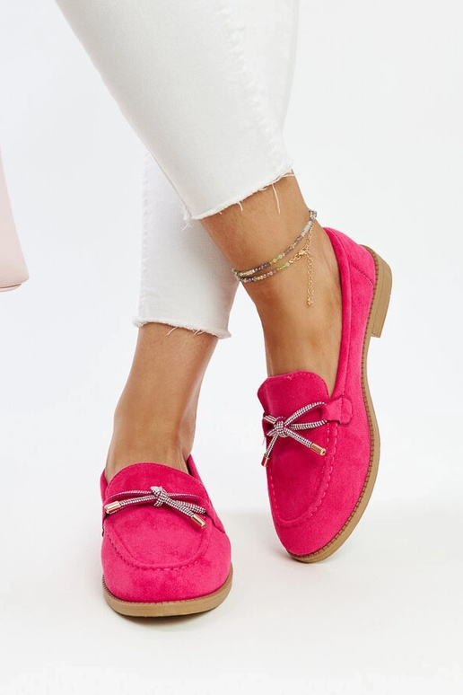 Tamsiai rožiniai mokasinai su...