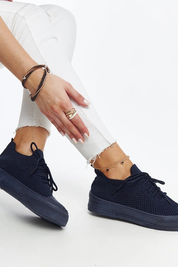 Tamsiai mėlyni lengvi Senaida sportiniai sportbačiai 2