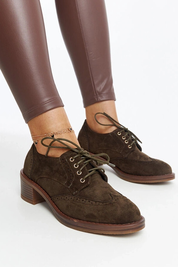 Žali zomšiniai pusbačiai su...