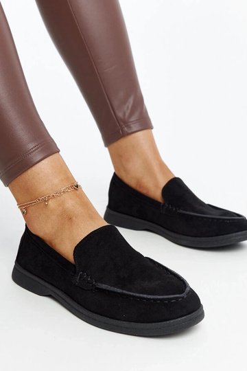 Juodi zomšiniai Rumay batai