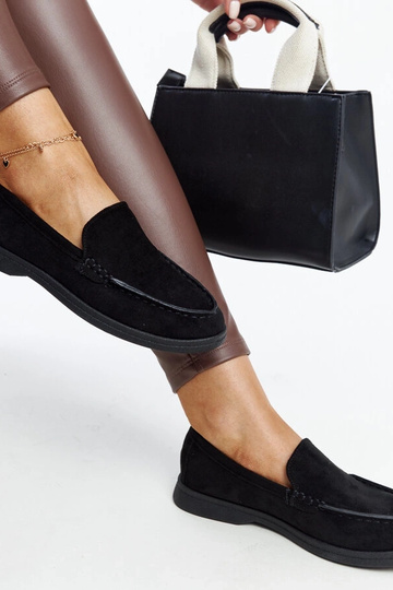 Juodi zomšiniai Rumay batai 2