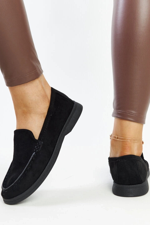 Juodi zomšiniai Rumay batai Juodi zomšiniai Rumay batai