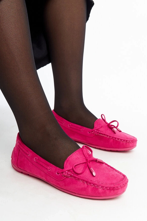 Tamsiai rožinės spalvos kelnaitės su...