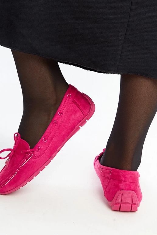 Tamsiai rožinės spalvos kelnaitės su...