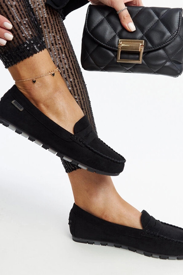 Juodos zomšos mokasinos... 2