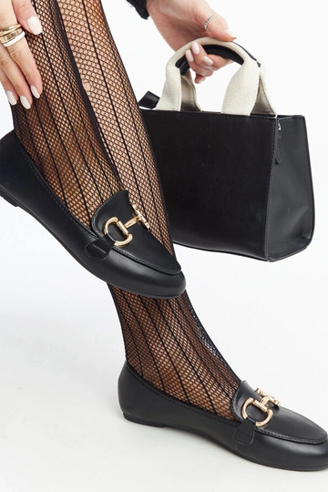 Juodi Tanja Buckle mokasinai 2