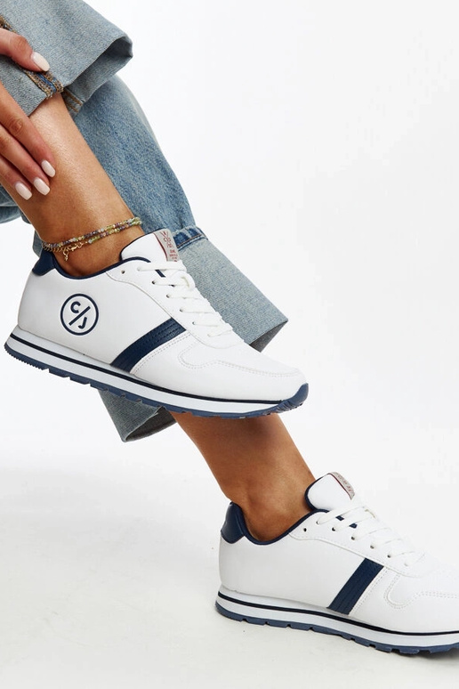 CROSS JEANS balti ir tamsiai mėlyni...