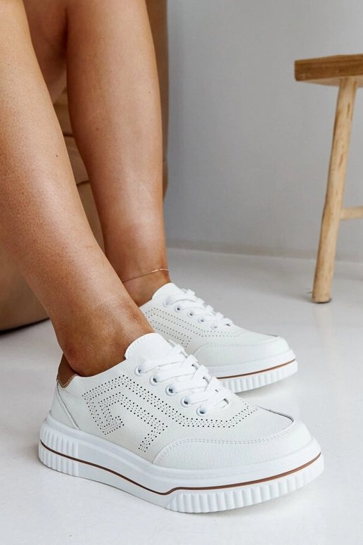 Smėlio spalvos odiniai sportbačiai Rushd