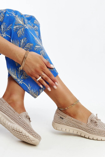 Barika rudos mokasinos su...