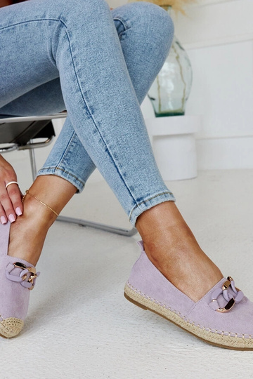 Violetinės grandinėlės Radwan espadrilės 2