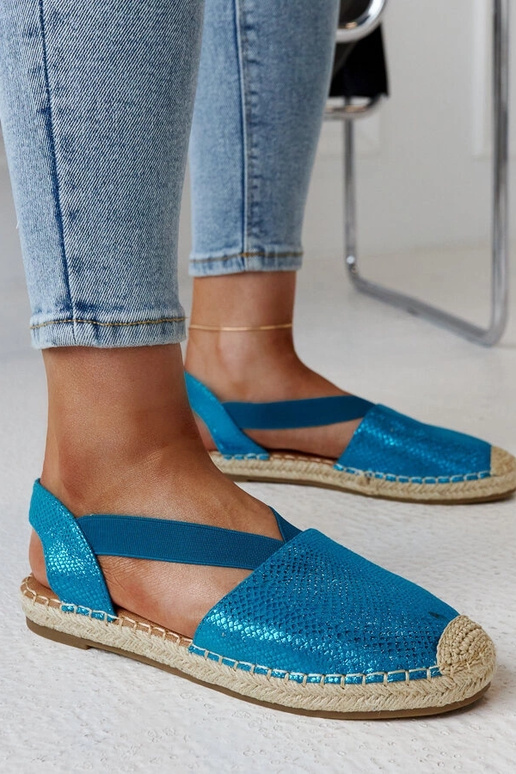Tharn's Blue Slingback espadrilės Tharn's Blue Slingback espadrilės
