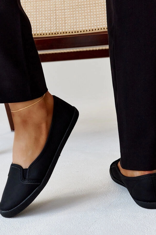 Juodi užsegami sportbačiai, dirbtinė...