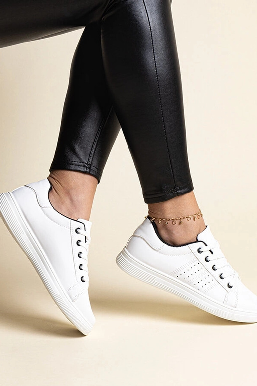 Balti sportbačiai dirbtinės odos...