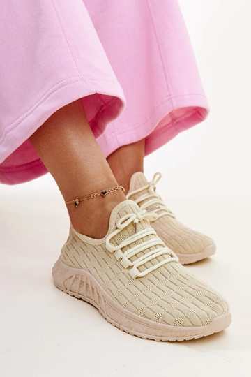 Smėlio spalvos audinio...