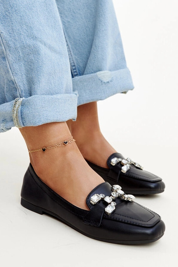 Juodi batukai su cirkonio...