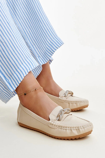 Smėlio spalvos mokasinai...