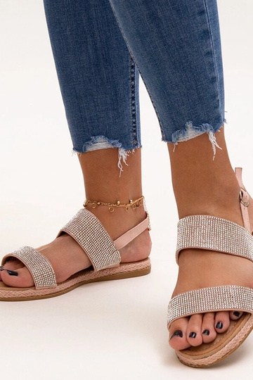 Rožinės basutės, puoštos... 2