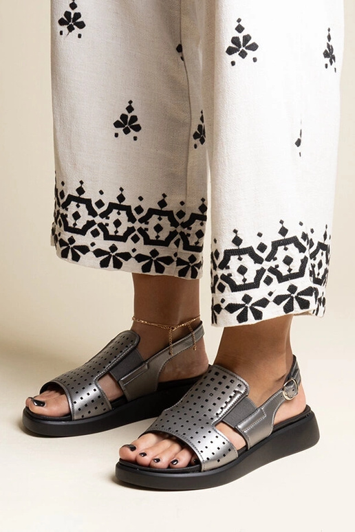 Grafitinės basutės su ažūrine Imogne... Grafitinės basutės su ažūrine Imogne...