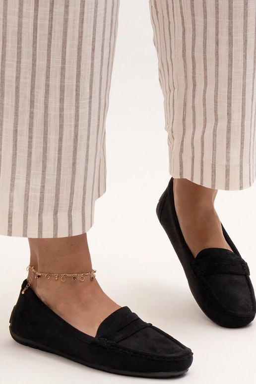 Morton's Black Classic Loafers