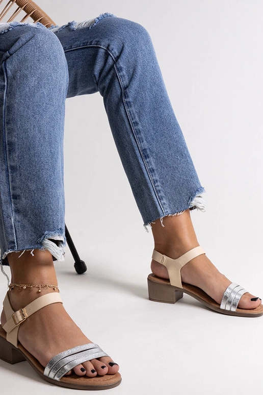 Sidabrinės žemakulnės basutės Salsabi Sidabrinės žemakulnės basutės Salsabi