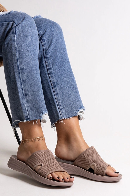 Linah Brown platforminiai šlepetės