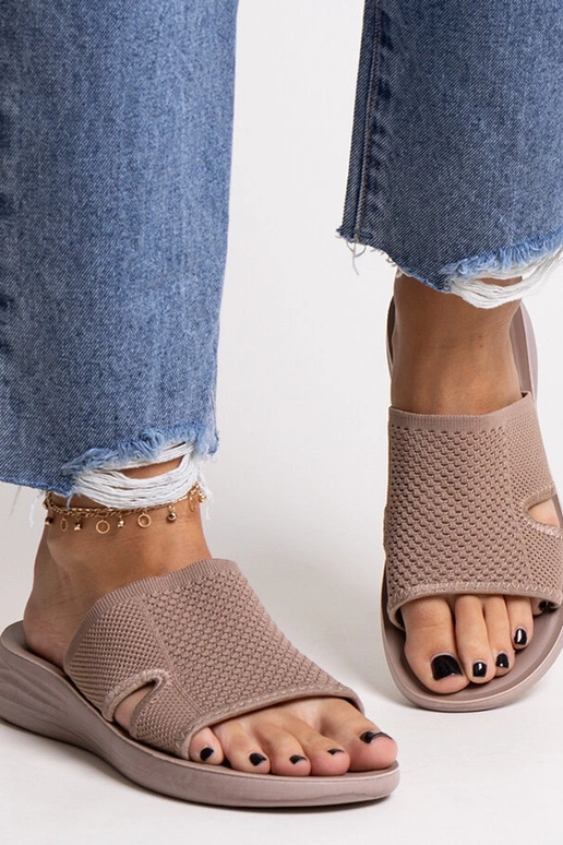 Linah Brown platforminiai šlepetės