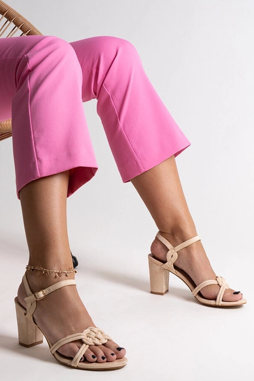 Smėlio spalvos Shama aukštakulniai... Smėlio spalvos Shama aukštakulniai...