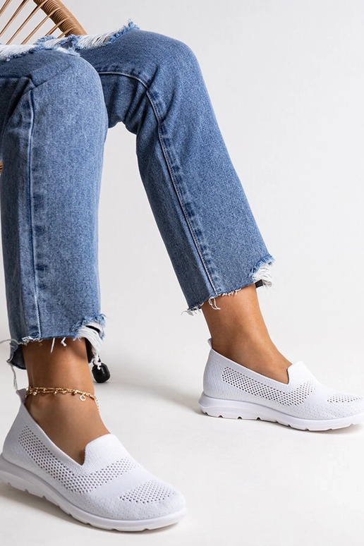 Rahima balti sportbačiai su porolono...