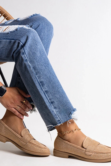 Rudi mokasinai iš Mogha Circon