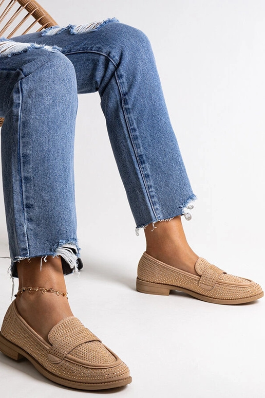 Rudi mokasinai iš Mogha Circon