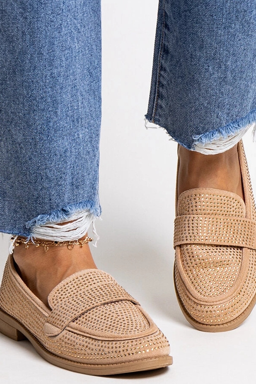 Rudi mokasinai iš Mogha Circon