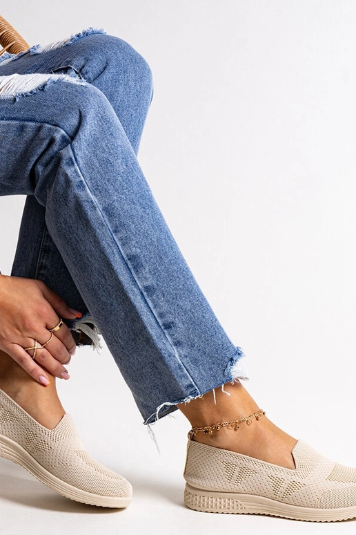 Smėlio spalvos „Abadly“ užsegami...