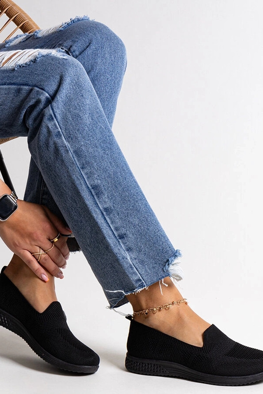 Juodi Abadly Slip-On sportbačiai