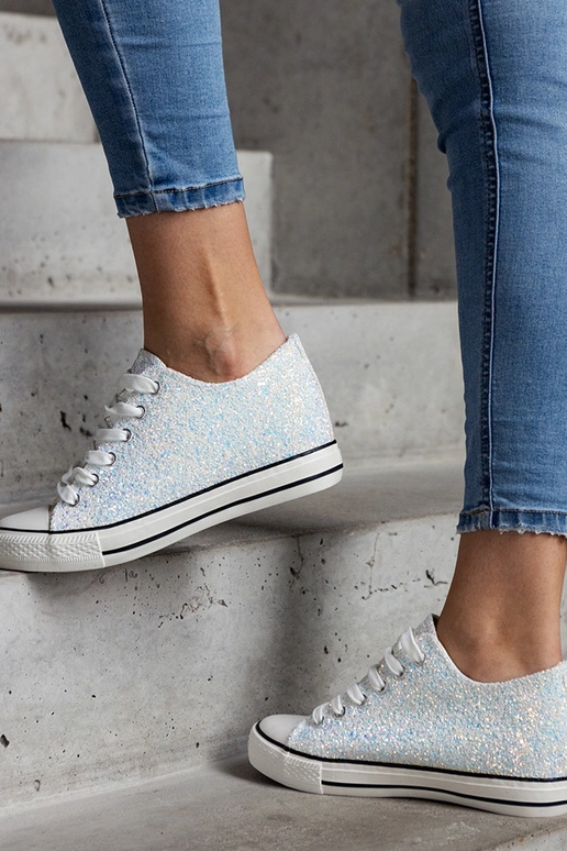 Žali blizgūs aukšti sportbačiai Jadwa