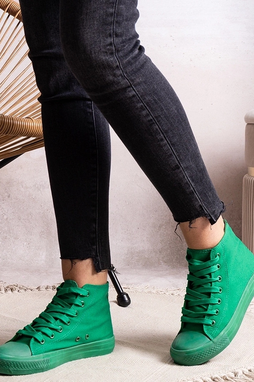 Žali Rafife aukštakulniai sportbačiai