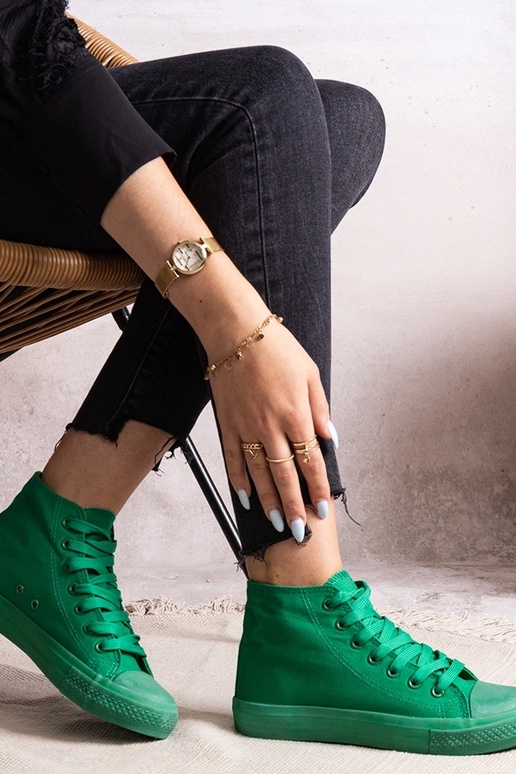 Žali Rafife aukštakulniai sportbačiai