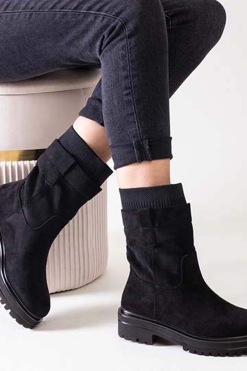 Juodi slydimo batai su... 2