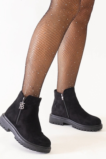 Juodi auliniai batai su... 2