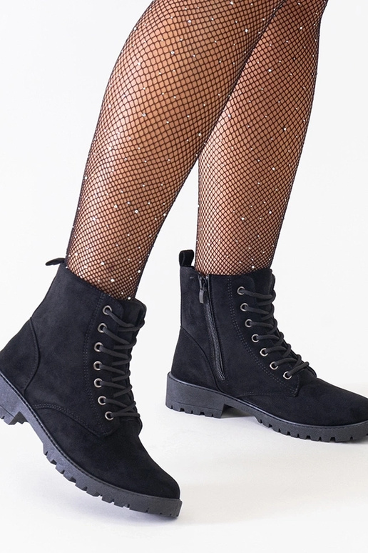 Juodi dirbtiniai zomšiniai darbiniai...