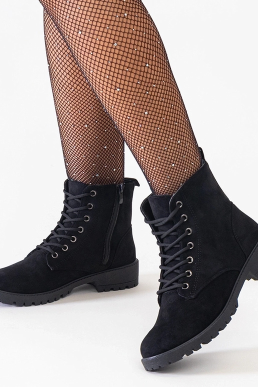 Juodi dirbtiniai zomšiniai darbiniai...