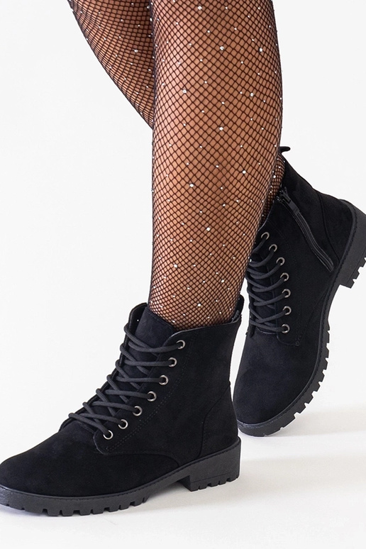 Juodi dirbtiniai zomšiniai darbiniai...