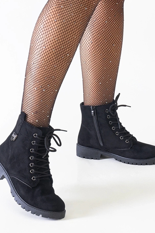 Juodi dirbtiniai zomšiniai darbiniai...