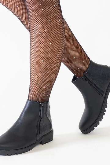 Juodi aulinukai su krokodilo raštu, dirbtinė oda, Mifsada 2