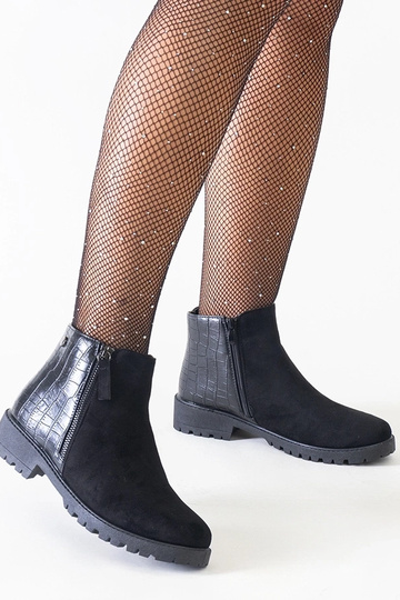 Juodi kulkšnies batai su...