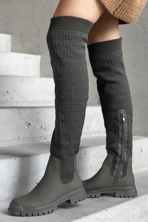 Green Scarlett matinio audinio batai