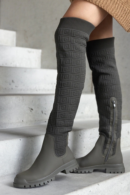 Green Scarlett matinio audinio batai